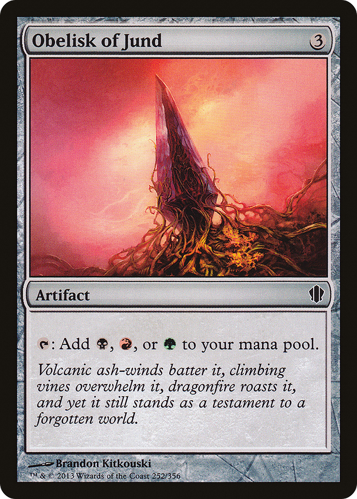 Magic: The Gathering - Obelisk of Jund - Commander 2013