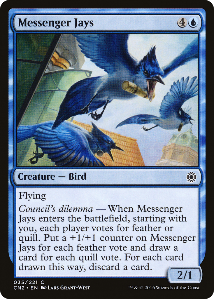 Magic: The Gathering - Messenger Jays - Conspiracy: Take the Crown