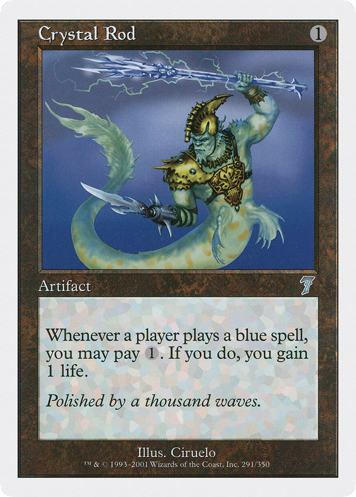 Magic: The Gathering - Crystal Rod - Seventh Edition