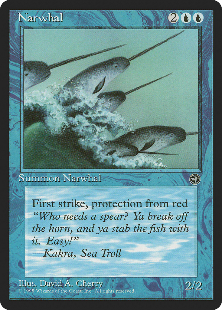 Magic: The Gathering - Narwhal - Homelands