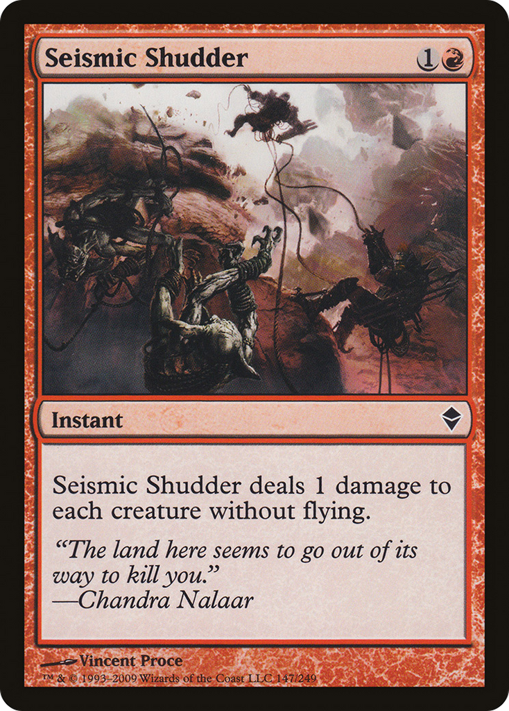 Magic: The Gathering - Seismic Shudder - Zendikar