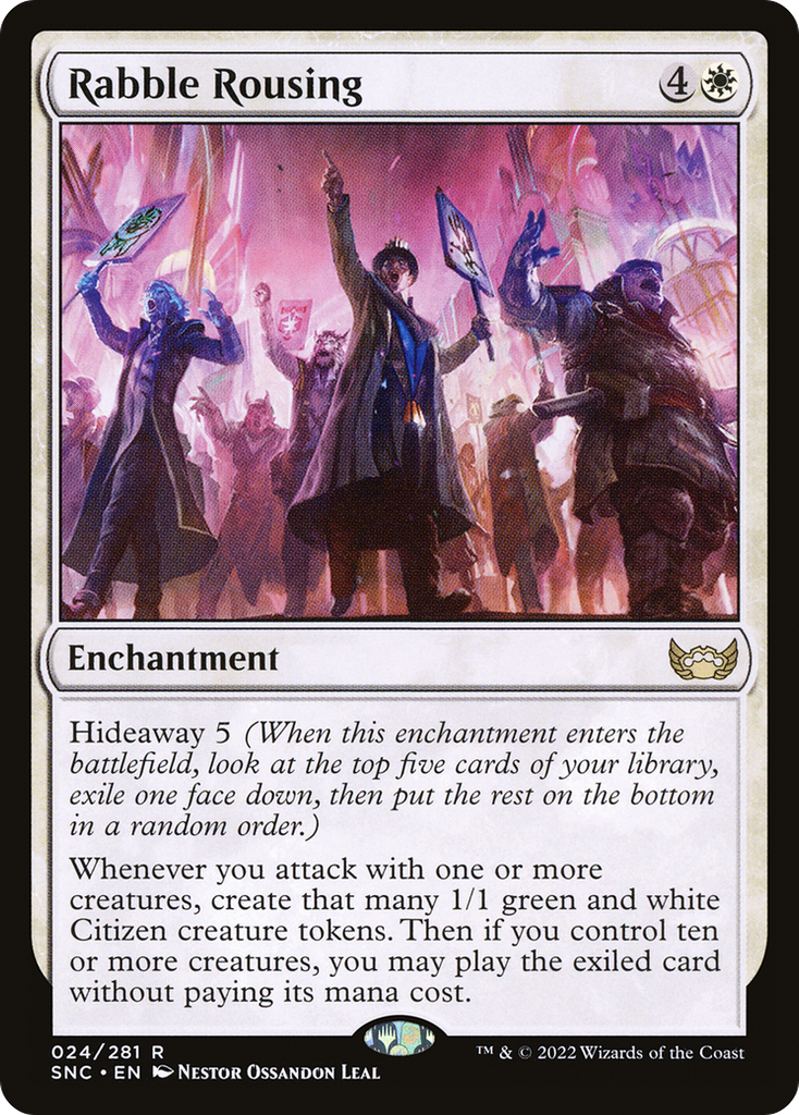 Magic: The Gathering - Rabble Rousing - Streets of New Capenna