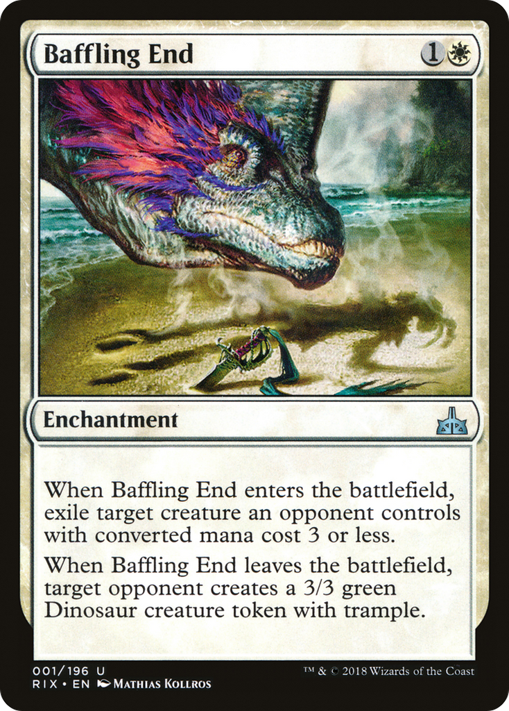 Magic: The Gathering - Baffling End - Rivals of Ixalan