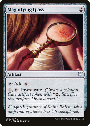 Magic: The Gathering - Magnifying Glass - Commander 2018