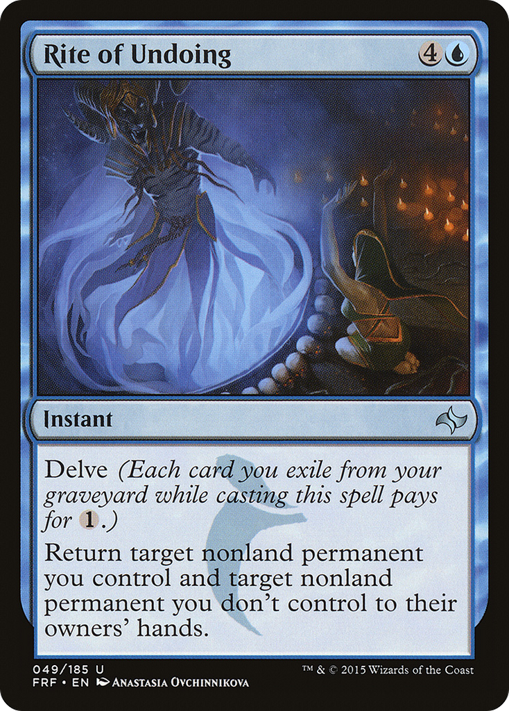 Magic: The Gathering - Rite of Undoing - Fate Reforged