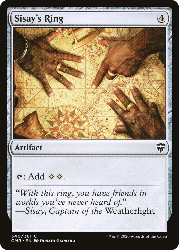 Magic: The Gathering - Sisay's Ring - Commander Legends