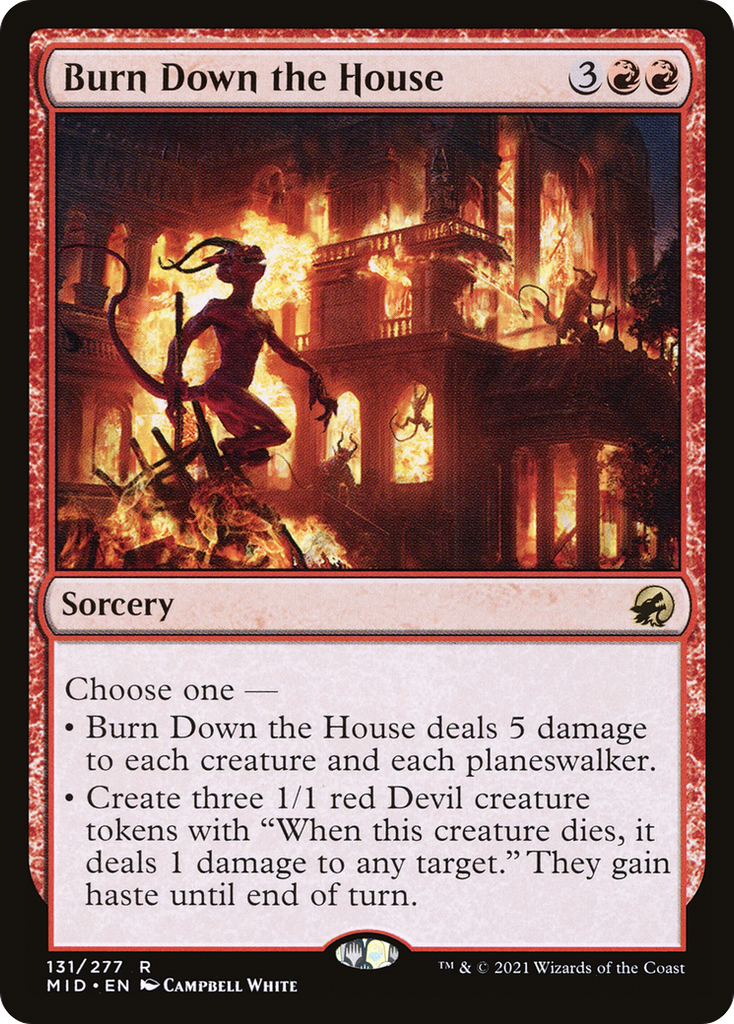 Magic: The Gathering - Burn Down the House - Innistrad: Midnight Hunt