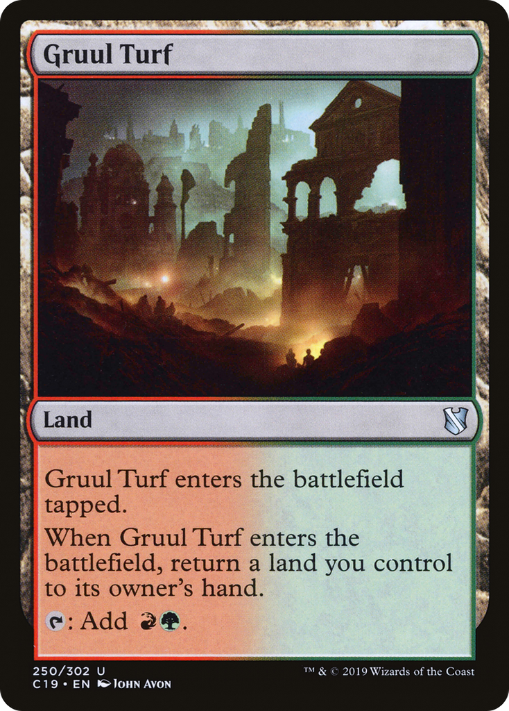 Magic: The Gathering - Gruul Turf - Commander 2019