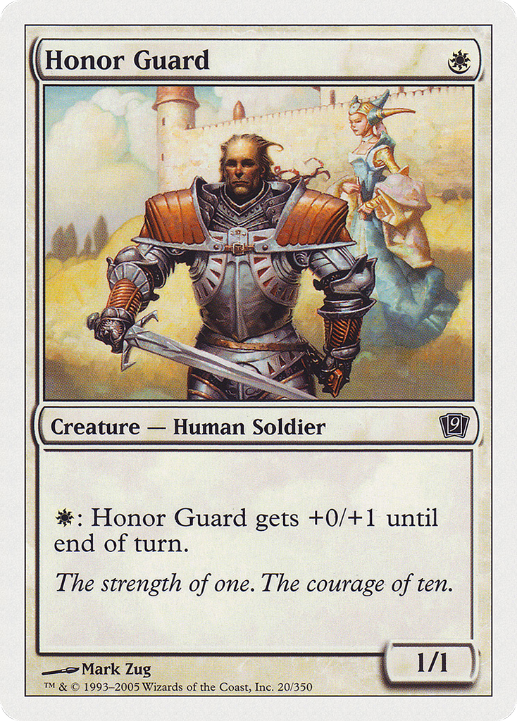 Magic: The Gathering - Honor Guard - Ninth Edition