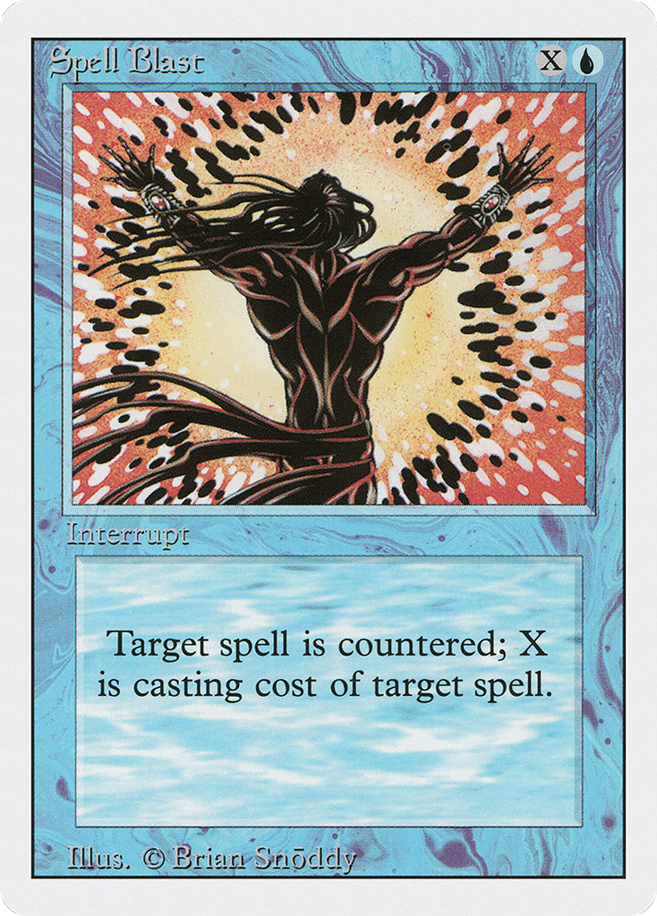 Magic: The Gathering - Spell Blast - Revised Edition