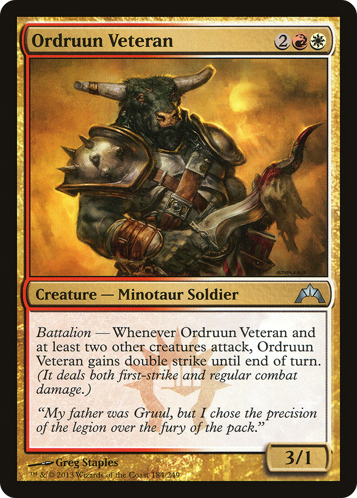 Magic: The Gathering - Ordruun Veteran - Gatecrash