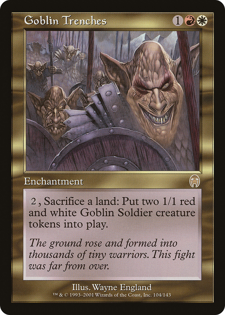 Magic: The Gathering - Goblin Trenches - Apocalypse