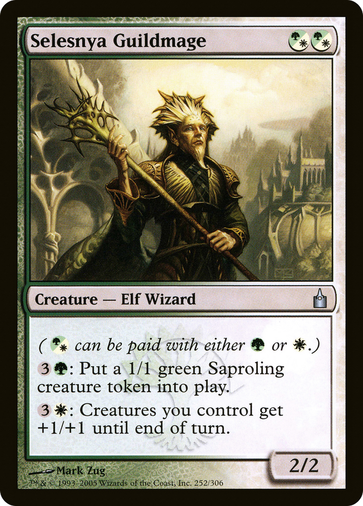 Magic: The Gathering - Selesnya Guildmage - Ravnica: City of Guilds