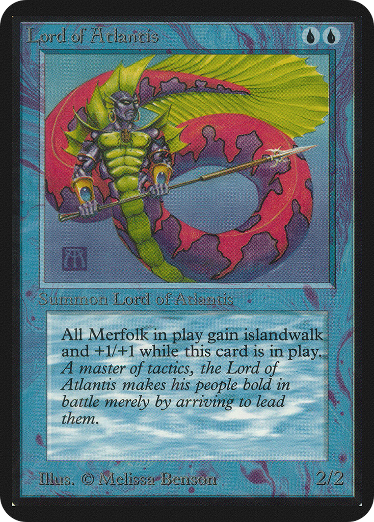 Magic: The Gathering - Lord of Atlantis - Limited Edition Alpha