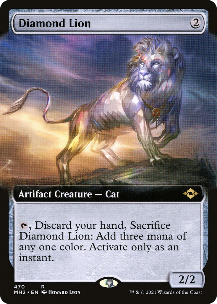 Magic: The Gathering - Diamond Lion Foil - Modern Horizons 2