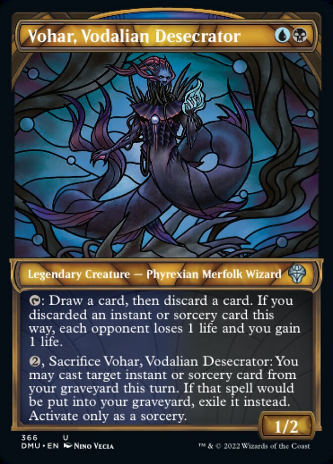 Magic the Gathering - Vohar, Vodalian Desecrator Foil - Dominaria United