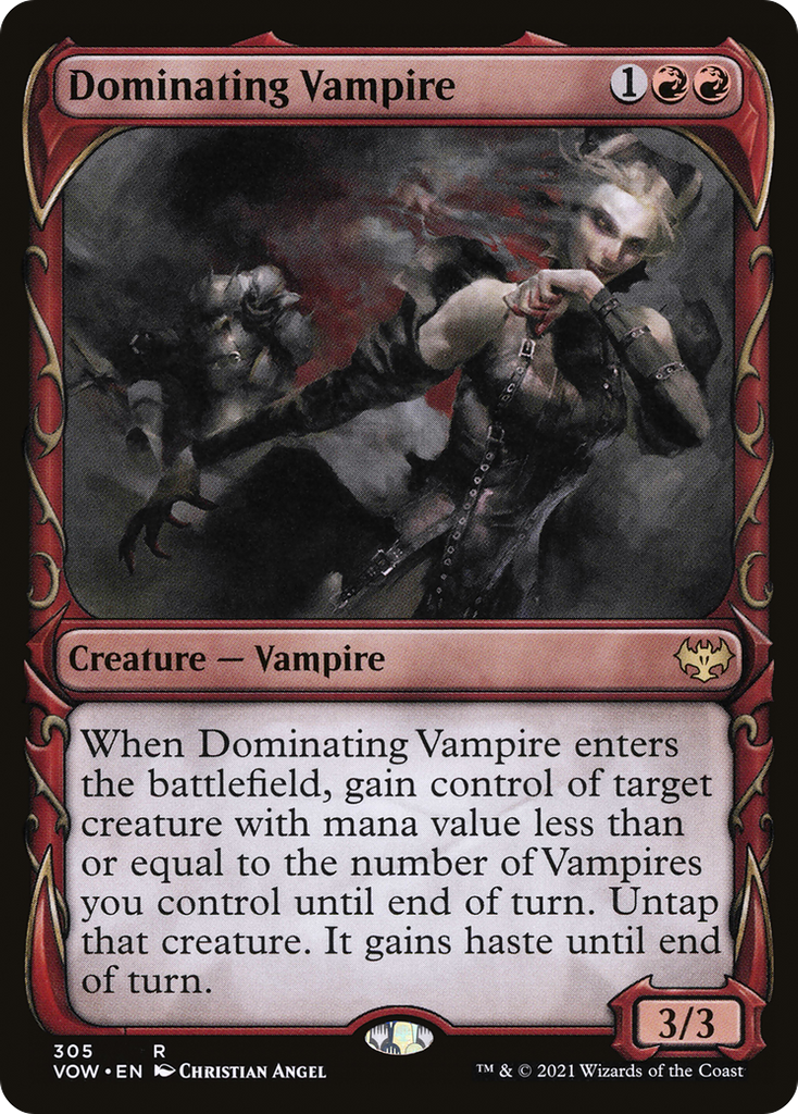 Magic: The Gathering - Dominating Vampire - Innistrad: Crimson Vow