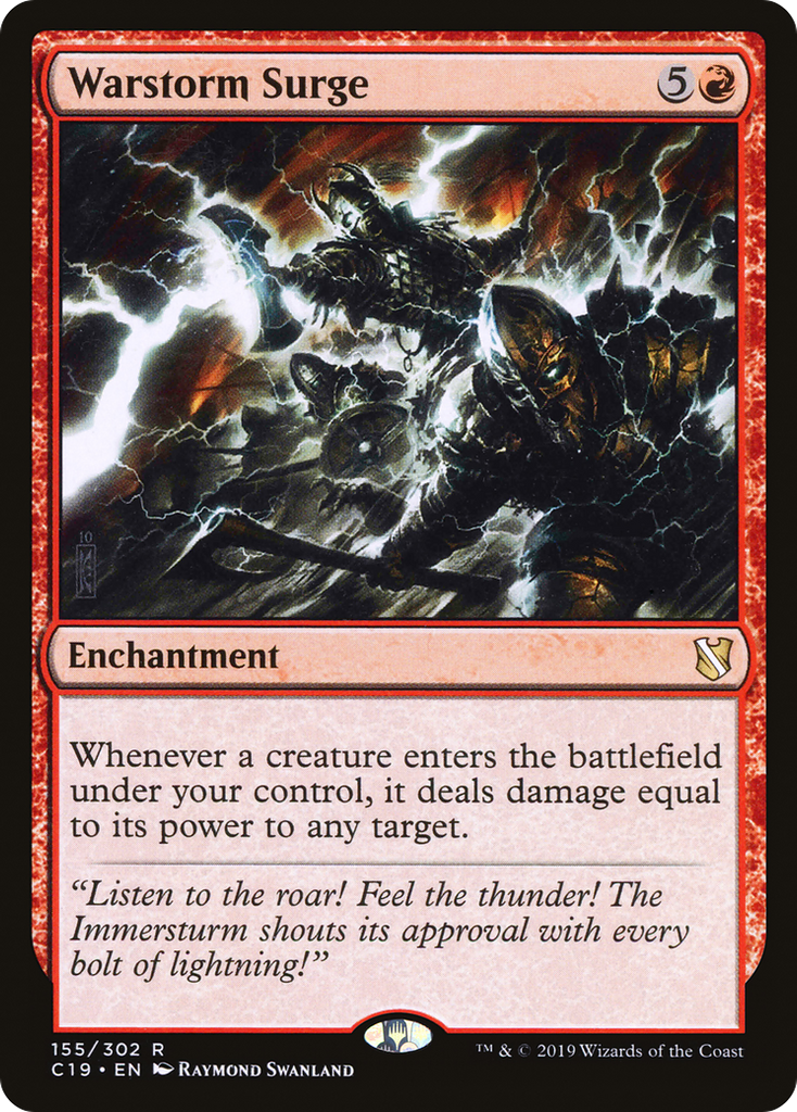 Magic: The Gathering - Warstorm Surge - Commander 2019