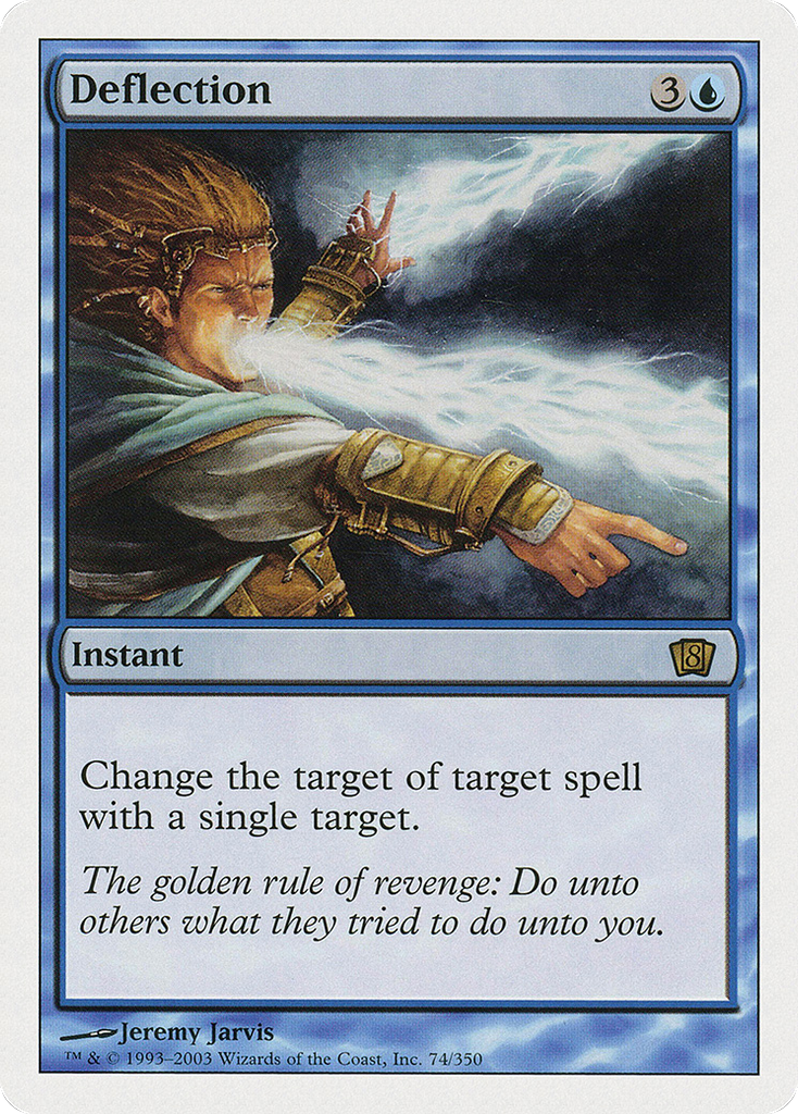 Magic: The Gathering - Deflection - Eighth Edition