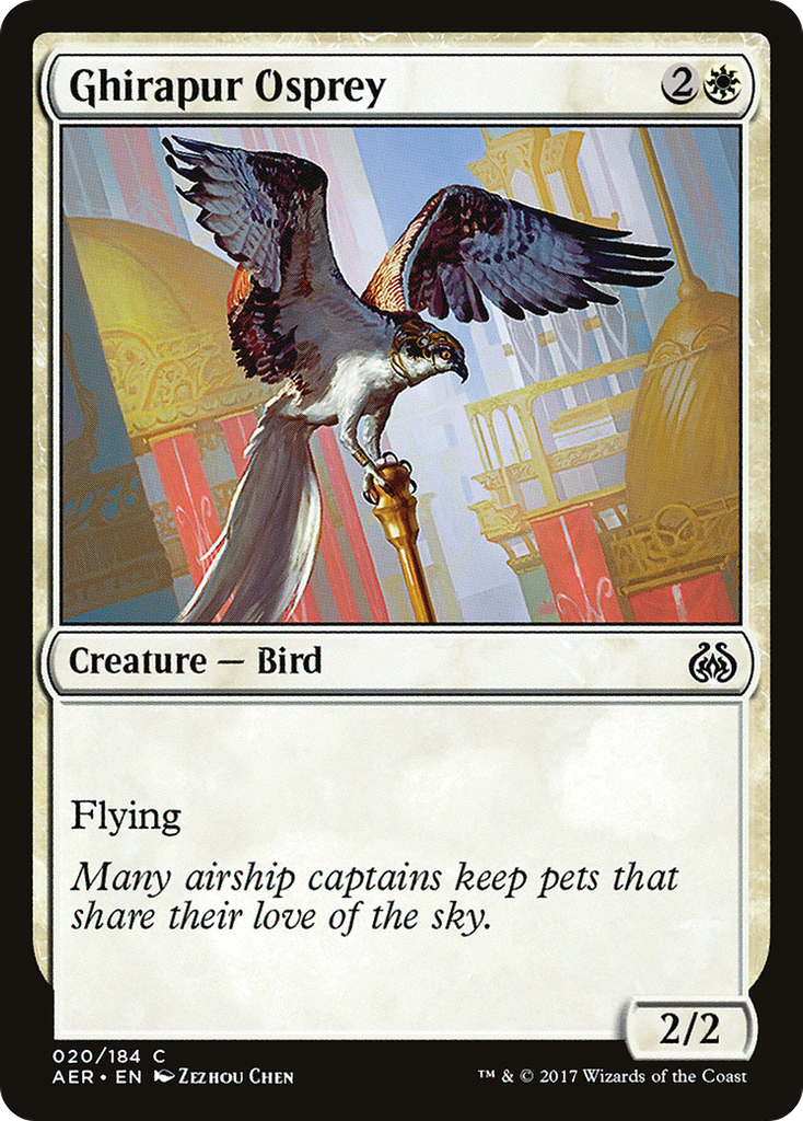 Magic: The Gathering - Ghirapur Osprey - Aether Revolt