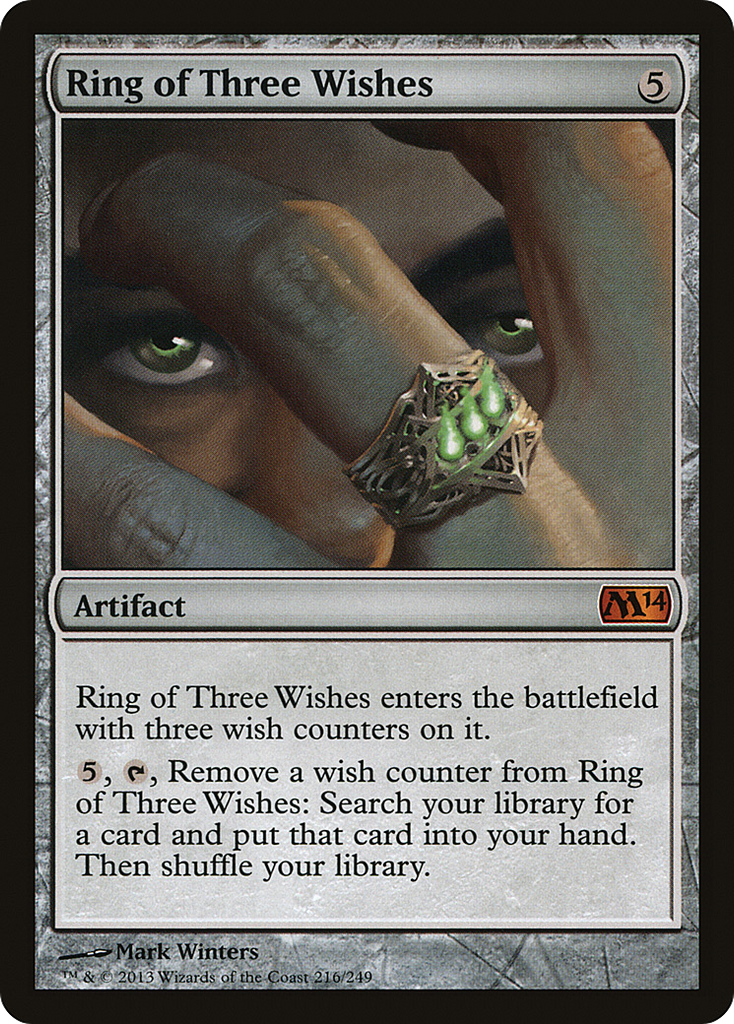 Magic: The Gathering - Ring of Three Wishes - Magic 2014