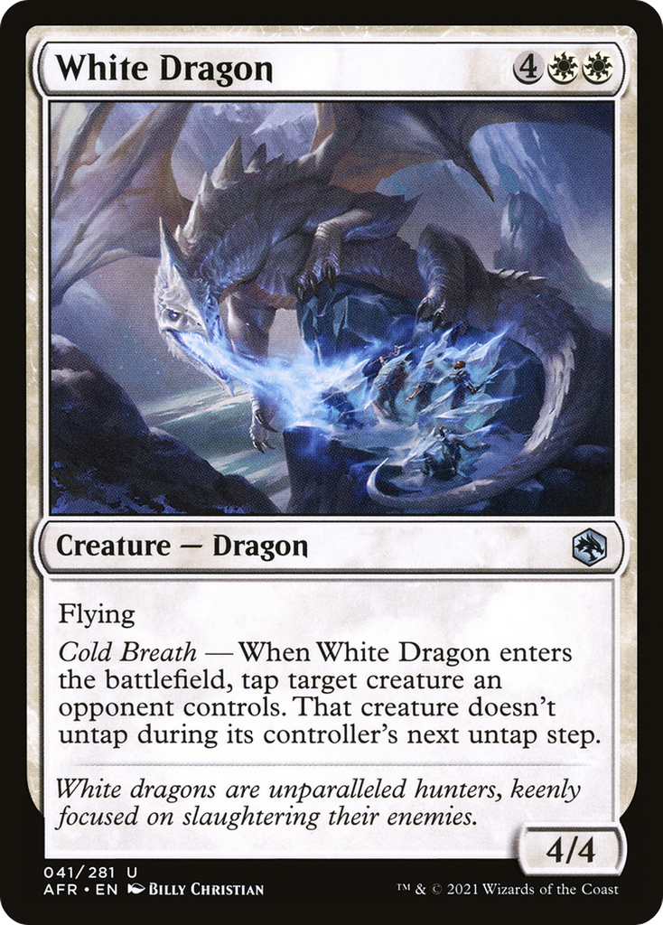 Magic: The Gathering - White Dragon - Adventures in the Forgotten Realms