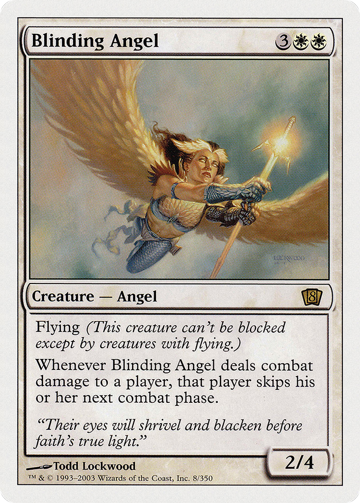 Magic: The Gathering - Blinding Angel - Eighth Edition