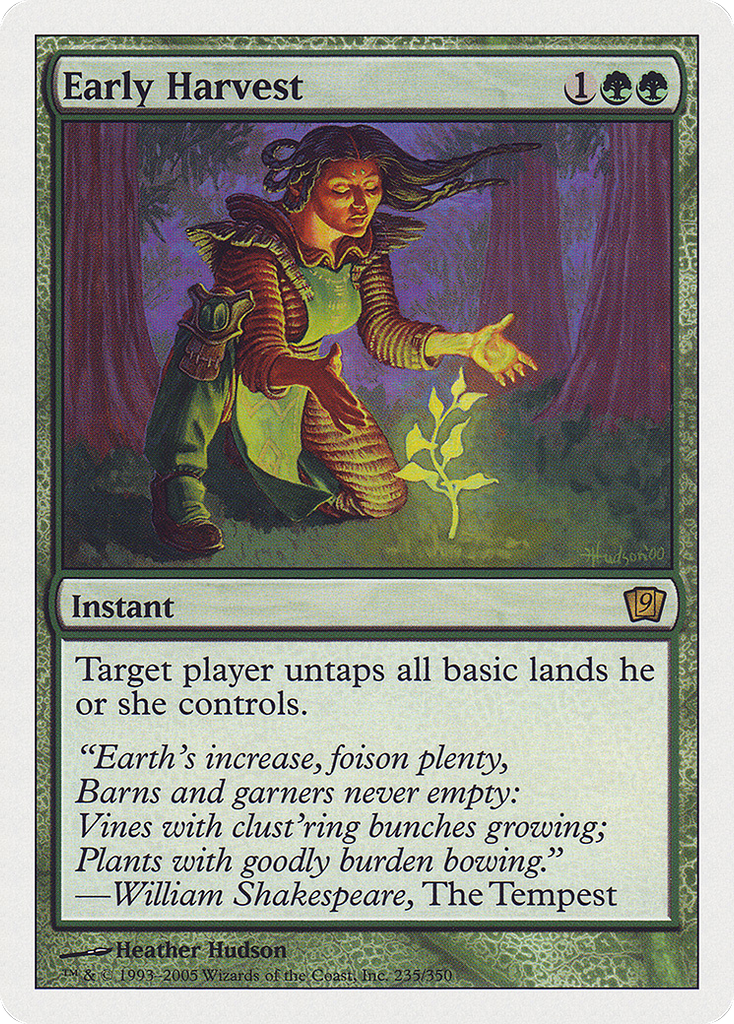 Magic: The Gathering - Early Harvest - Ninth Edition