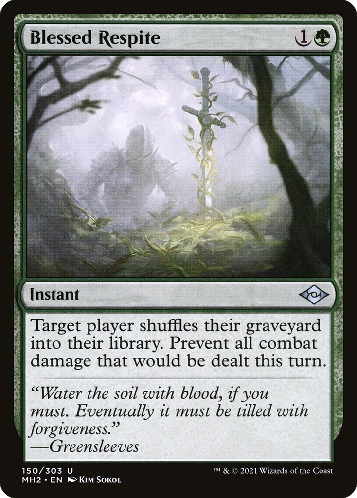 Magic: The Gathering - Blessed Respite Foil - Modern Horizons 2