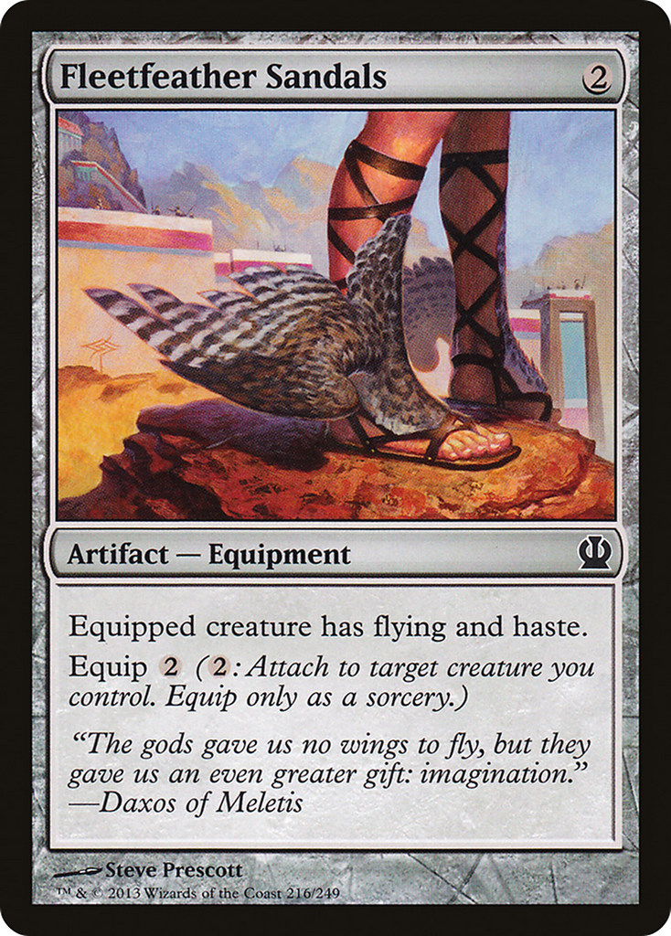 Magic: The Gathering - Fleetfeather Sandals - Theros