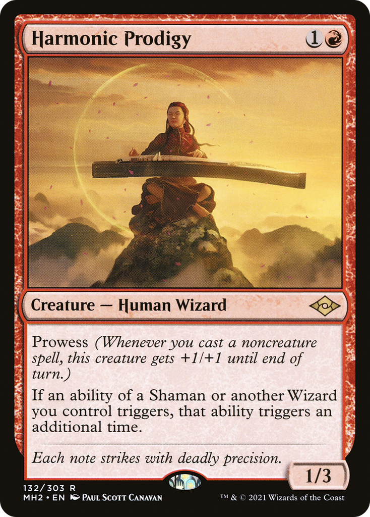 Magic: The Gathering - Harmonic Prodigy Foil - Modern Horizons 2