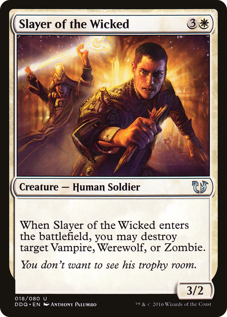 Magic: The Gathering - Slayer of the Wicked - Duel Decks: Blessed vs. Cursed