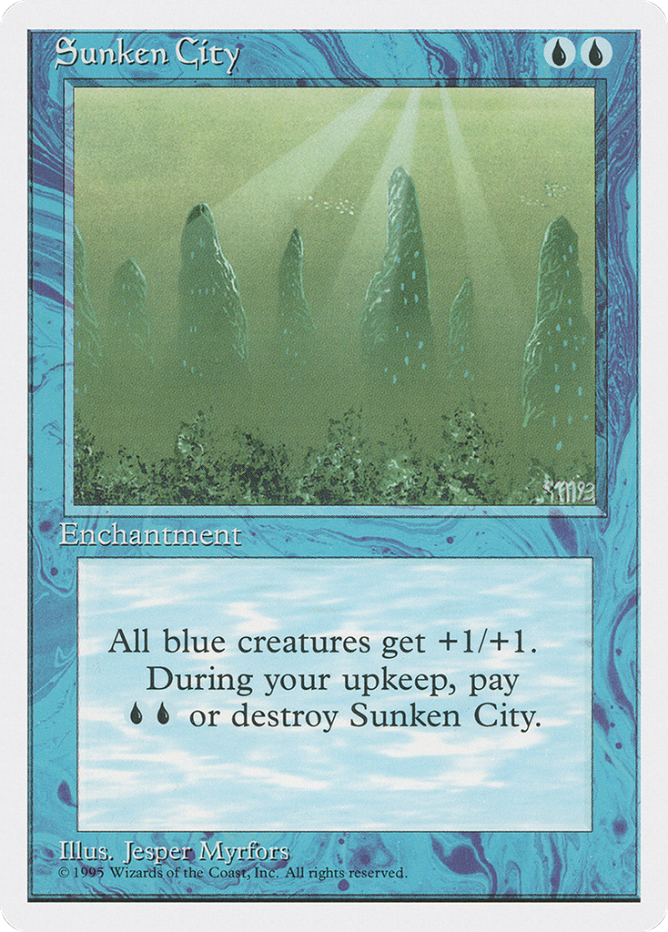 Magic: The Gathering - Sunken City - Fourth Edition