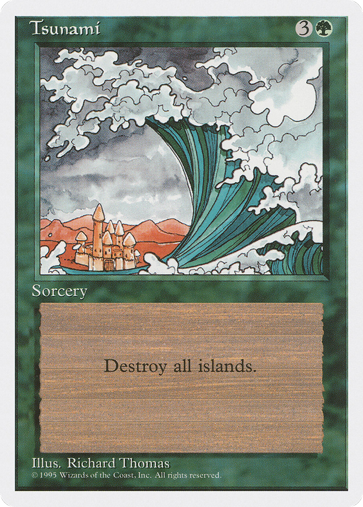 Magic: The Gathering - Tsunami - Fourth Edition
