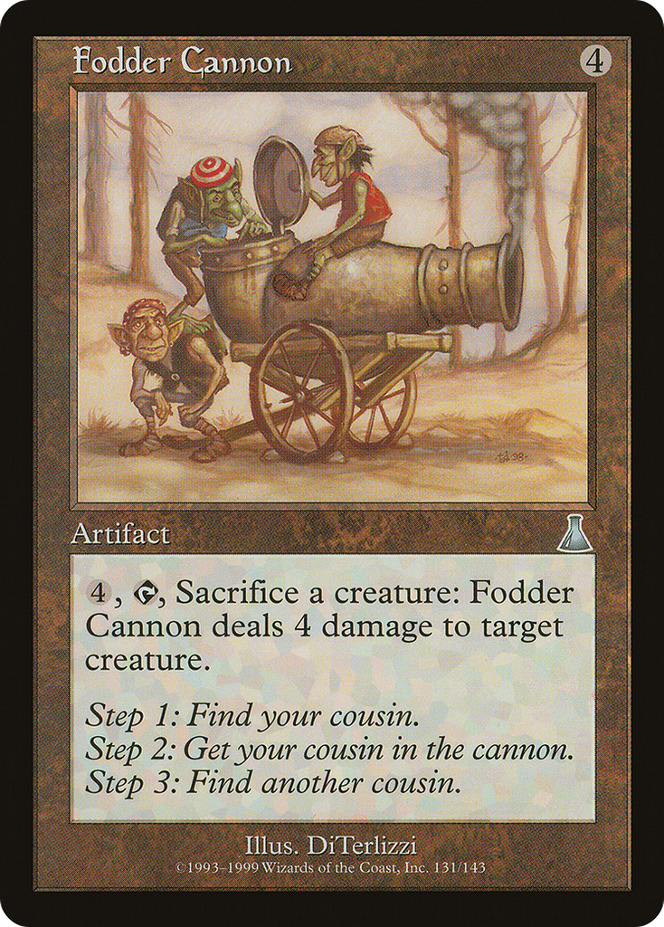 Magic: The Gathering - Fodder Cannon - Urza's Destiny