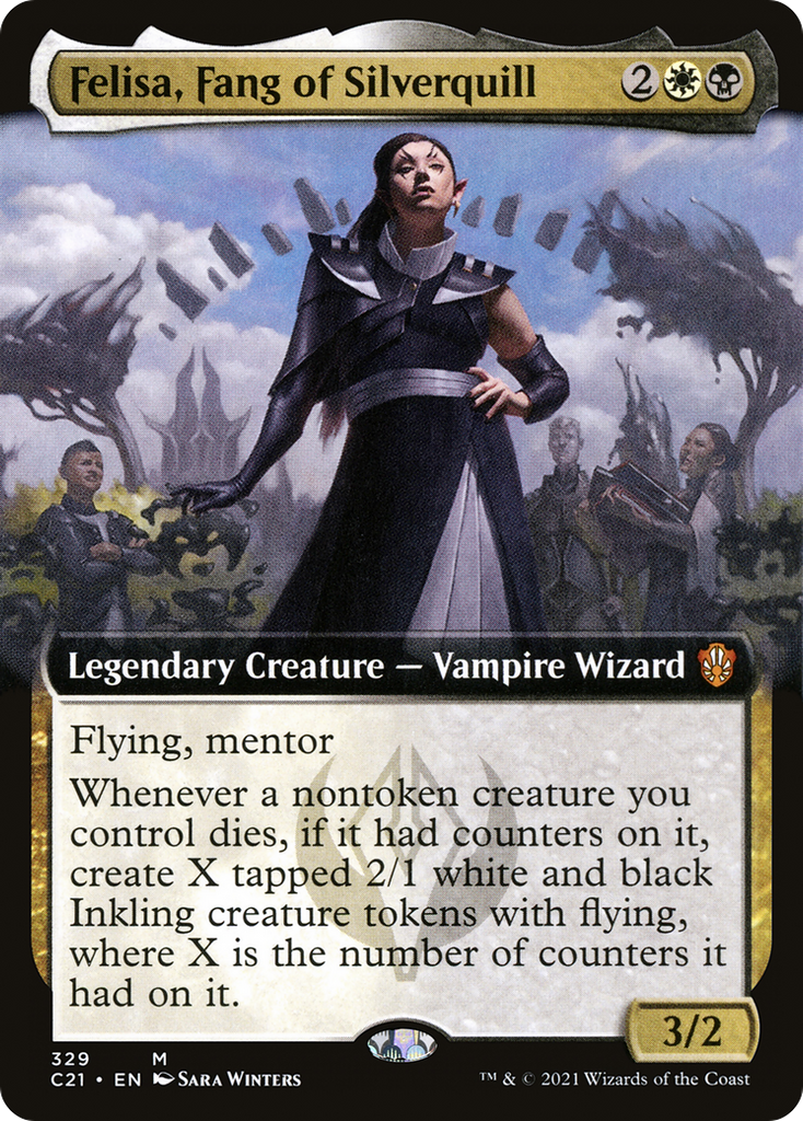 Magic: The Gathering - Felisa, Fang of Silverquill - Commander 2021