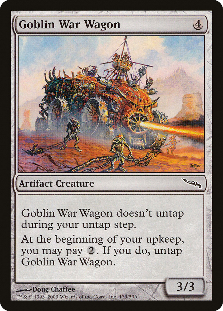 Magic: The Gathering - Goblin War Wagon - Mirrodin