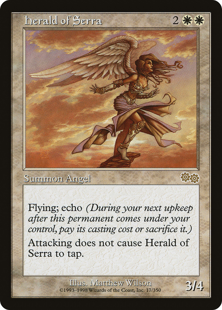 Magic: The Gathering - Herald of Serra - Urza's Saga