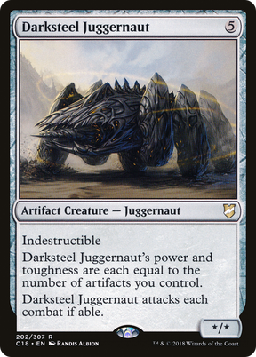 Magic: The Gathering - Darksteel Juggernaut - Commander 2018