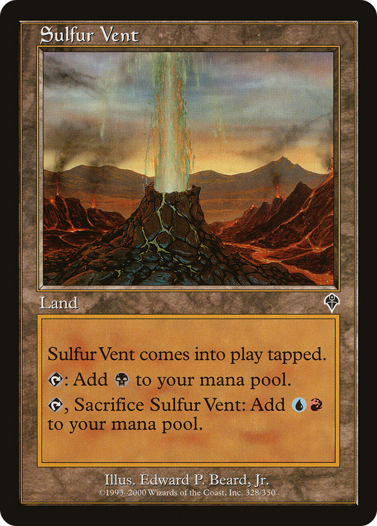 Magic: The Gathering - Sulfur Vent - Invasion