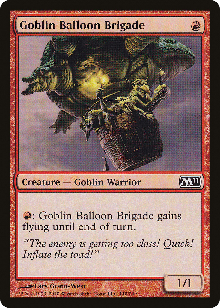 Magic: The Gathering - Goblin Balloon Brigade - Magic 2011