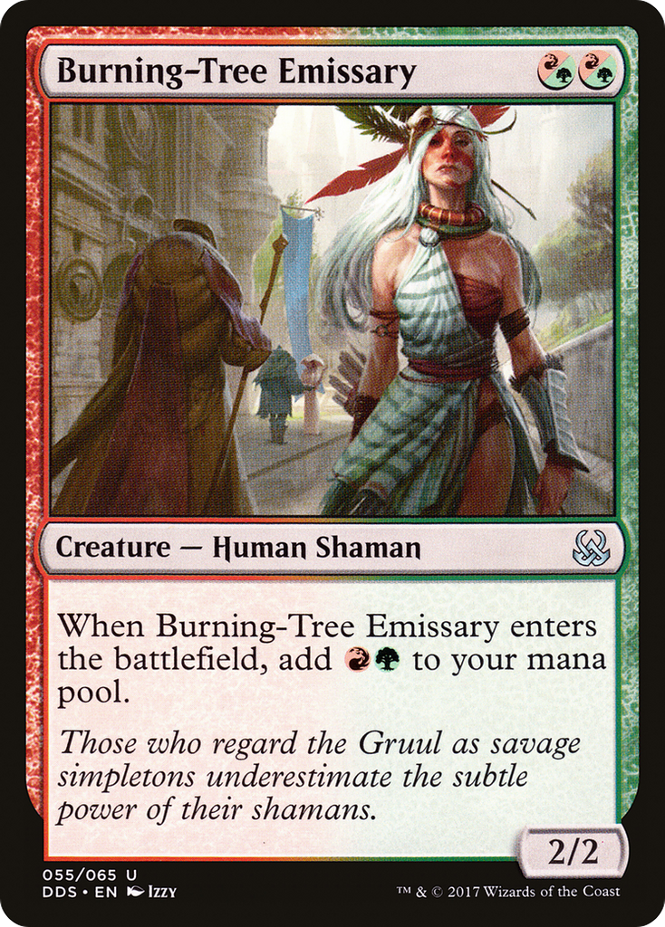 Magic: The Gathering - Burning-Tree Emissary - Duel Decks: Mind vs. Might