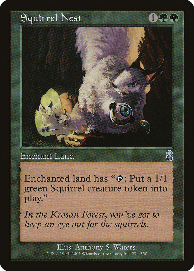 Magic: The Gathering - Squirrel Nest - Odyssey