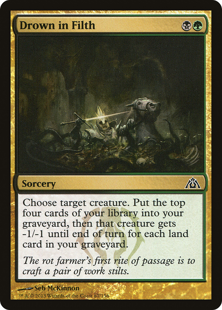 Magic: The Gathering - Drown in Filth - Dragon's Maze