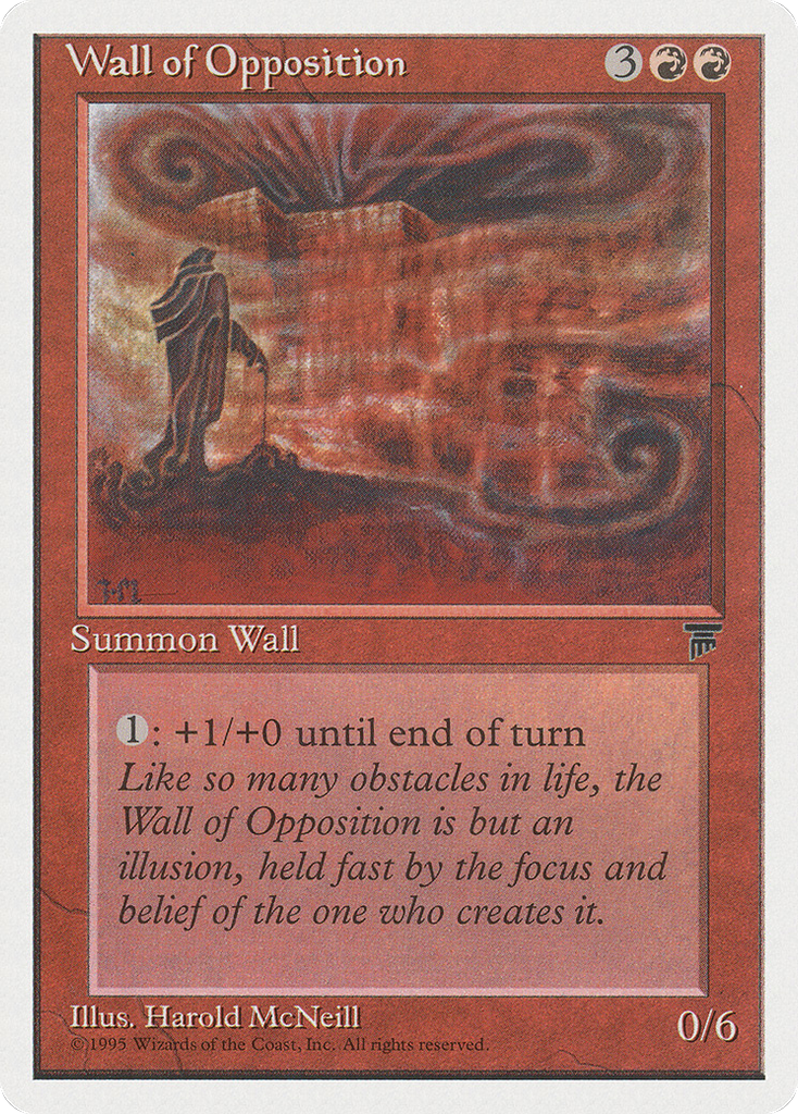 Magic: The Gathering - Wall of Opposition - Chronicles