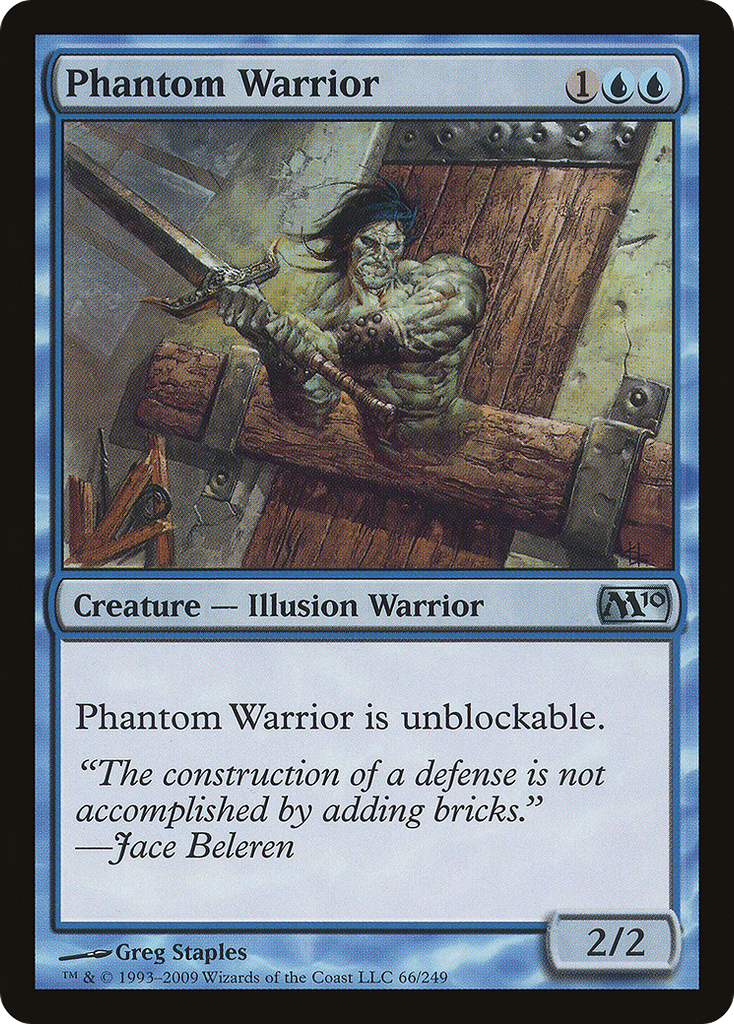 Magic: The Gathering - Phantom Warrior - Magic 2010