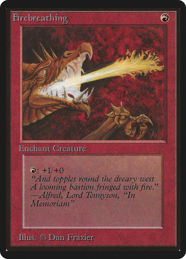 Magic: The Gathering - Firebreathing - Limited Edition Beta