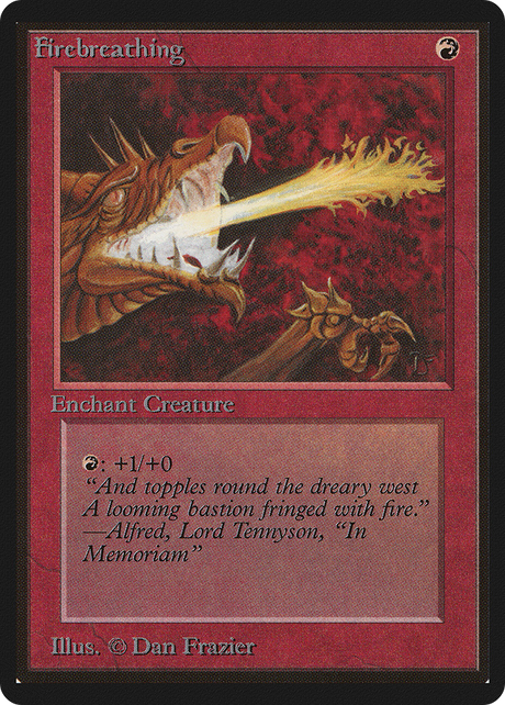 Magic: The Gathering - Firebreathing - Limited Edition Beta
