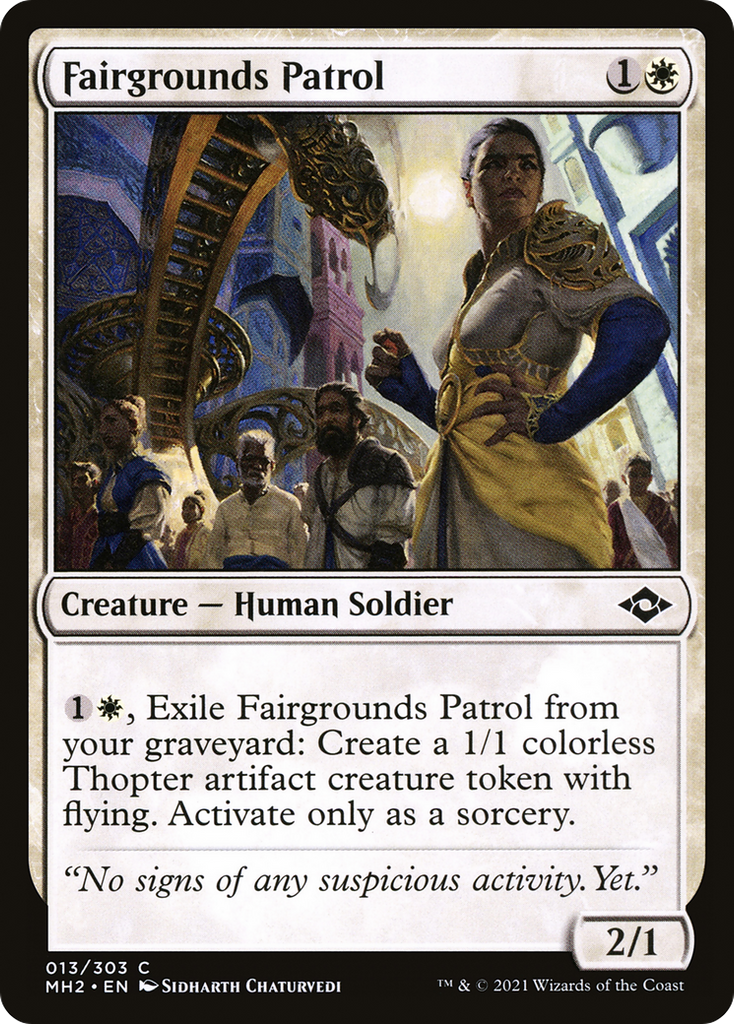 Magic: The Gathering - Fairgrounds Patrol Foil - Modern Horizons 2