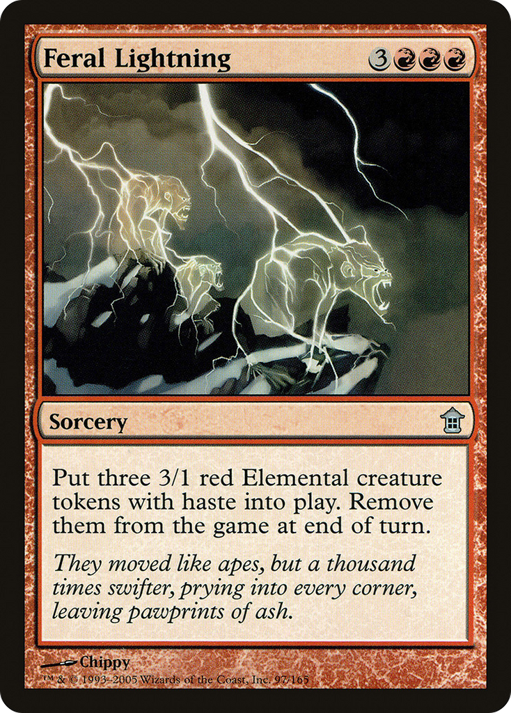 Magic: The Gathering - Feral Lightning - Saviors of Kamigawa